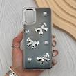 قاب گوشی Galaxy A51 سامسونگ فانتزی برجسته رزینی Luxury Case لنز و دکمه کرومی کد E40-168230