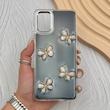 قاب گوشی Galaxy A51 سامسونگ فانتزی برجسته رزینی Luxury Case لنز و دکمه کرومی کد E40-168231