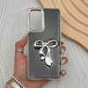 قاب گوشی Galaxy A53 سامسونگ فانتزی برجسته رزینی Luxury Case لنز و دکمه کرومی کد E40-168236