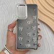 قاب گوشی Galaxy A53 سامسونگ فانتزی برجسته رزینی Luxury Case لنز و دکمه کرومی کد E40-168237