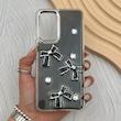 قاب گوشی Galaxy A53 سامسونگ فانتزی برجسته رزینی Luxury Case لنز و دکمه کرومی کد E40-168239