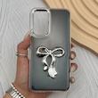 قاب گوشی Galaxy A54 سامسونگ فانتزی برجسته رزینی Luxury Case لنز و دکمه کرومی کد E40-168249