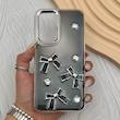 قاب گوشی Galaxy A54 سامسونگ فانتزی برجسته رزینی Luxury Case لنز و دکمه کرومی کد E40-168250