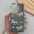 قاب گوشی Galaxy A54 سامسونگ فانتزی برجسته رزینی Luxury Case لنز و دکمه کرومی کد E40-168251