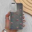 قاب گوشی Galaxy A54 سامسونگ فانتزی برجسته رزینی Luxury Case لنز و دکمه کرومی کد E40-168252