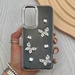 قاب گوشی Galaxy A54 سامسونگ فانتزی برجسته رزینی Luxury Case لنز و دکمه کرومی کد E40-168253