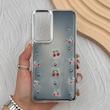 قاب گوشی Galaxy A55 سامسونگ فانتزی برجسته رزینی Luxury Case لنز و دکمه کرومی کد E40-168255