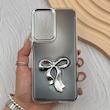قاب گوشی Galaxy A56 سامسونگ فانتزی برجسته رزینی Luxury Case لنز و دکمه کرومی کد E40-168264