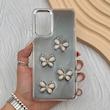 قاب گوشی Galaxy A72 سامسونگ فانتزی برجسته رزینی Luxury Case لنز و دکمه کرومی کد E40-168274