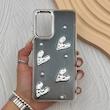 قاب گوشی Galaxy A72 سامسونگ فانتزی برجسته رزینی Luxury Case لنز و دکمه کرومی کد E40-168275