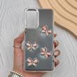 قاب گوشی Galaxy A73 سامسونگ فانتزی برجسته رزینی Luxury Case لنز و دکمه کرومی کد E40-168286