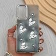 قاب گوشی Galaxy A73 سامسونگ فانتزی برجسته رزینی Luxury Case لنز و دکمه کرومی کد E40-168291