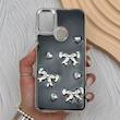 قاب گوشی Galaxy A11 - M11 سامسونگ فانتزی برجسته رزینی Luxury Case لنز و دکمه کرومی کد E40-168301