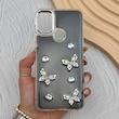 قاب گوشی Galaxy A11 - M11 سامسونگ فانتزی برجسته رزینی Luxury Case لنز و دکمه کرومی کد E40-168302