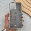 قاب گوشی Galaxy A12 - M12 سامسونگ فانتزی برجسته رزینی Luxury Case لنز و دکمه کرومی کد E40-168304
