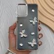 قاب گوشی Galaxy A12 - M12 سامسونگ فانتزی برجسته رزینی Luxury Case لنز و دکمه کرومی کد E40-168306
