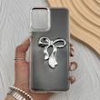 قاب گوشی Galaxy A12 - M12 سامسونگ فانتزی برجسته رزینی Luxury Case لنز و دکمه کرومی کد E40-168307