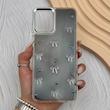 قاب گوشی Galaxy A12 - M12 سامسونگ فانتزی برجسته رزینی Luxury Case لنز و دکمه کرومی کد E40-168308