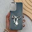 قاب گوشی Galaxy A13 4G - A04S سامسونگ فانتزی برجسته رزینی Luxury Case لنز و دکمه کرومی کد E40-168314