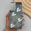 قاب گوشی Galaxy A13 4G - A04S سامسونگ فانتزی برجسته رزینی Luxury Case لنز و دکمه کرومی کد E40-168316