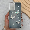 قاب گوشی Galaxy A13 4G - A04S سامسونگ فانتزی برجسته رزینی Luxury Case لنز و دکمه کرومی کد E40-168319