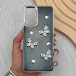 قاب گوشی Galaxy A13 4G - A04S سامسونگ فانتزی برجسته رزینی Luxury Case لنز و دکمه کرومی کد E40-168319