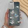 قاب گوشی Galaxy A13 4G - A04S سامسونگ فانتزی برجسته رزینی Luxury Case لنز و دکمه کرومی کد E40-168322