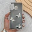 قاب گوشی Galaxy A20 - A30 سامسونگ فانتزی برجسته رزینی Luxury Case لنز و دکمه کرومی کد E40-168325