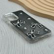 قاب گوشی Galaxy A22 4G - M32 4G سامسونگ فانتزی برجسته رزینی Luxury Case لنز و دکمه کرومی کد E40-168336