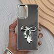 قاب گوشی Galaxy A22 4G - M32 4G سامسونگ فانتزی برجسته رزینی Luxury Case لنز و دکمه کرومی کد E40-168337