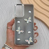 قاب گوشی Galaxy A32 4G سامسونگ فانتزی برجسته رزینی Luxury Case لنز و دکمه کرومی کد E40-168344