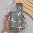 قاب گوشی Galaxy A32 4G سامسونگ فانتزی برجسته رزینی Luxury Case لنز و دکمه کرومی کد E40-168344