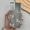 قاب گوشی Galaxy A32 4G سامسونگ فانتزی برجسته رزینی Luxury Case لنز و دکمه کرومی کد E40-168350