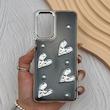 قاب گوشی Galaxy A52 4G - A52 5G - A52S سامسونگ فانتزی برجسته رزینی Luxury Case لنز و دکمه کرومی کد E40-168369