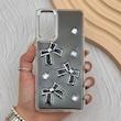 قاب گوشی Galaxy S20 FE سامسونگ فانتزی برجسته رزینی Luxury Case لنز و دکمه کرومی کد E40-168378