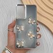 قاب گوشی Galaxy S21 FE سامسونگ فانتزی برجسته رزینی Luxury Case لنز و دکمه کرومی کد E40-168387