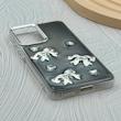 قاب گوشی Galaxy S21 FE سامسونگ فانتزی برجسته رزینی Luxury Case لنز و دکمه کرومی کد E40-168388