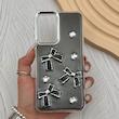 قاب گوشی Galaxy S21 FE سامسونگ فانتزی برجسته رزینی Luxury Case لنز و دکمه کرومی کد E40-168393