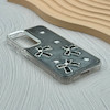قاب گوشی Galaxy S23 FE سامسونگ فانتزی برجسته رزینی Luxury Case لنز و دکمه کرومی کد E40-168398