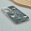 قاب گوشی Galaxy S23 FE سامسونگ فانتزی برجسته رزینی Luxury Case لنز و دکمه کرومی کد E40-168402