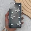 قاب گوشی iPhone 11 Pro Max آیفون فانتزی برجسته رزینی Luxury Case لنز و دکمه کرومی کد E40-168421