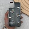 قاب گوشی iPhone 11 Pro Max آیفون فانتزی برجسته رزینی Luxury Case لنز و دکمه کرومی کد E40-168423