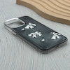 قاب گوشی iPhone 12 Pro Max آیفون فانتزی برجسته رزینی Luxury Case لنز و دکمه کرومی کد E40-168430