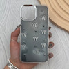 قاب گوشی iPhone 12 Pro Max آیفون فانتزی برجسته رزینی Luxury Case لنز و دکمه کرومی کد E40-168434