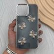قاب گوشی iPhone 12 Pro Max آیفون فانتزی برجسته رزینی Luxury Case لنز و دکمه کرومی کد E40-168436