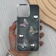 قاب گوشی iPhone 12 Pro Max آیفون فانتزی برجسته رزینی Luxury Case لنز و دکمه کرومی کد E40-168438