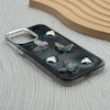 قاب گوشی iPhone 12 Pro Max آیفون فانتزی برجسته رزینی Luxury Case لنز و دکمه کرومی کد E40-168438