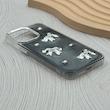 قاب گوشی iPhone 15 Pro Max آیفون فانتزی برجسته رزینی Luxury Case لنز و دکمه کرومی کد E40-168465