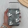 قاب گوشی iPhone 17 Pro Max آیفون فانتزی برجسته رزینی Luxury Case لنز و دکمه کرومی کد E40-168483