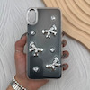 قاب گوشی iPhone XS Max آیفون فانتزی برجسته رزینی Luxury Case لنز و دکمه کرومی کد E40-168487